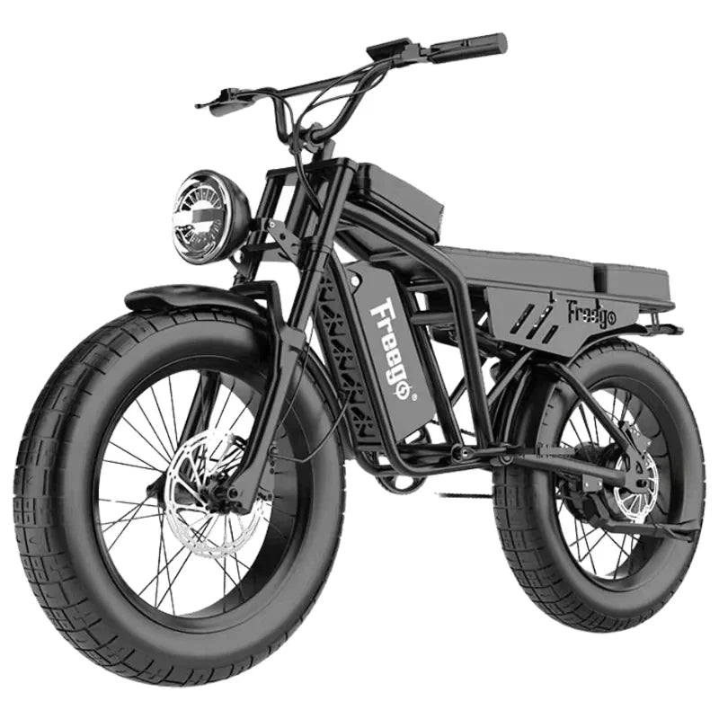 Freego F0  Electric Bike 1000W Motor 48V, 10.4Ah Adult Electric bicycle 2O X 4"  Fat Tire E-bike 28 MPH Mountain electric bike